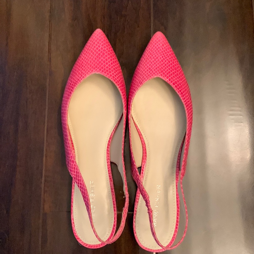 Pink Marc Fisher Flats